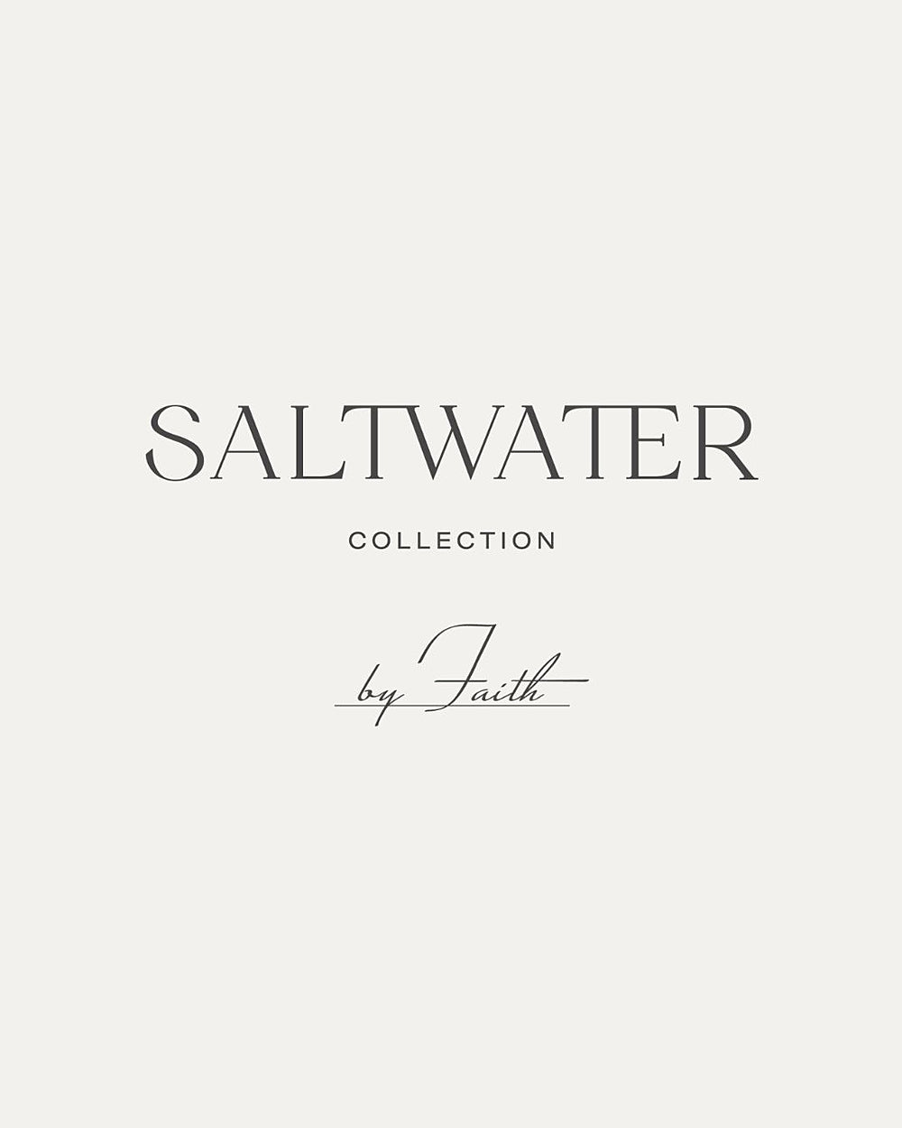Brand Reveal: Saltwater Collection