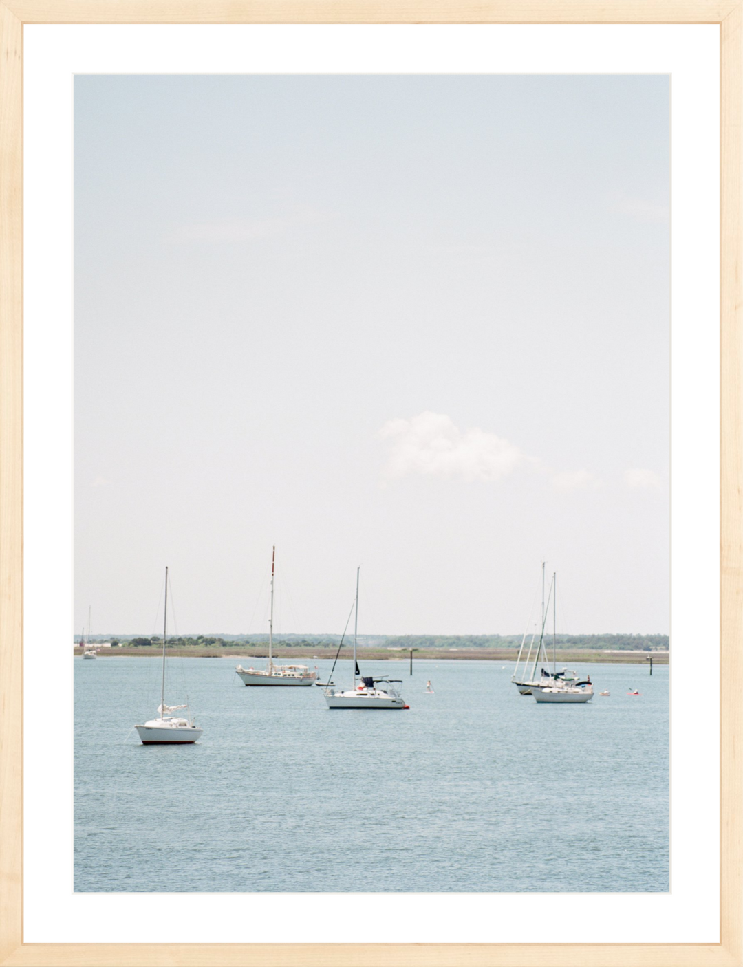 Sailboats by the Sea