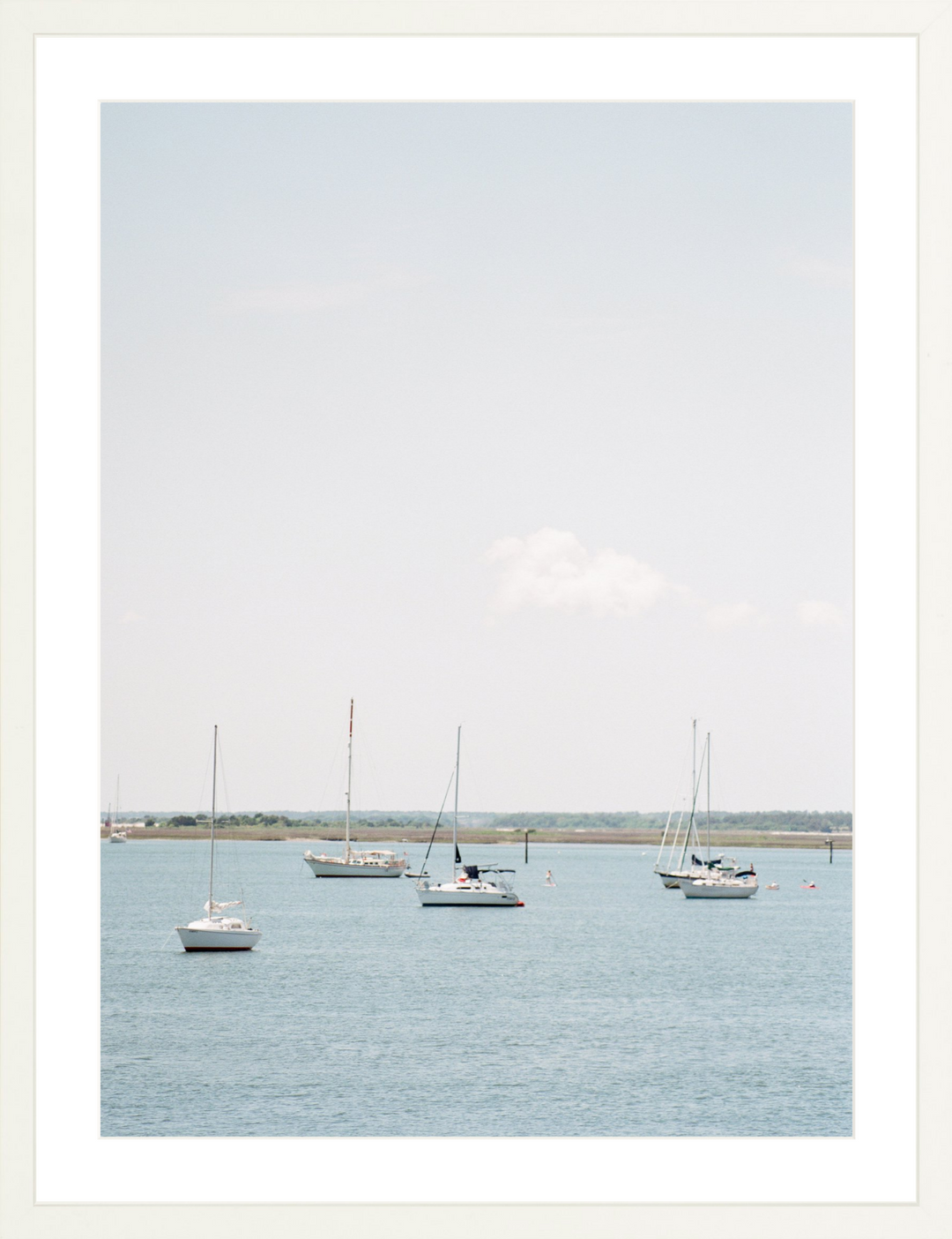 Sailboats by the Sea